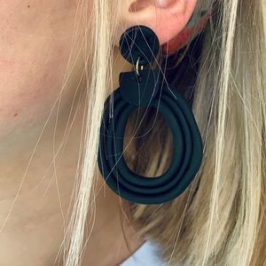 handmade clay earrings